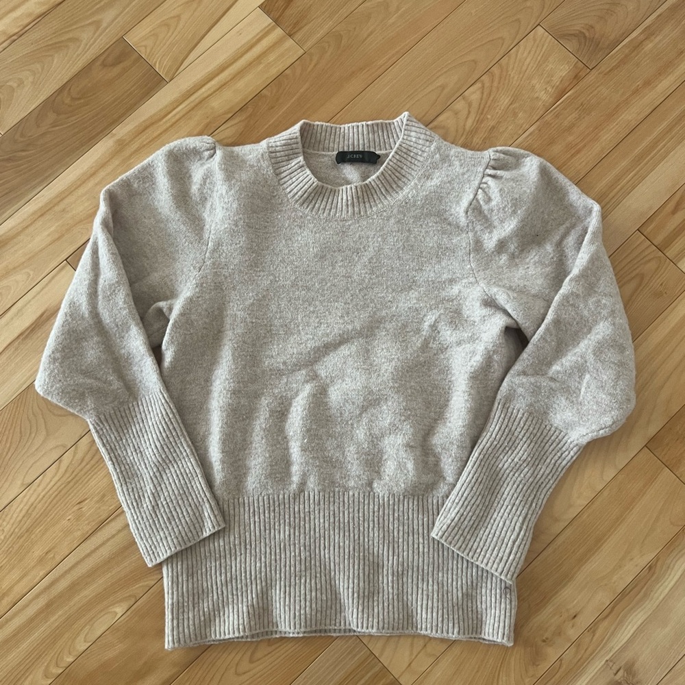 J crew oatmeal sweater size small